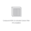 HEPA & karbon-filter til AirMaster Luftrenser